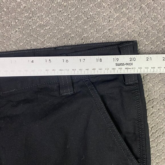 Carhartt Rugged Flex Relaxed Fit Canvas Cargo Work Pants Men's 40 x 32 Black - Picture 11 of 15